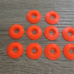 Kit of 10 conical washers M8